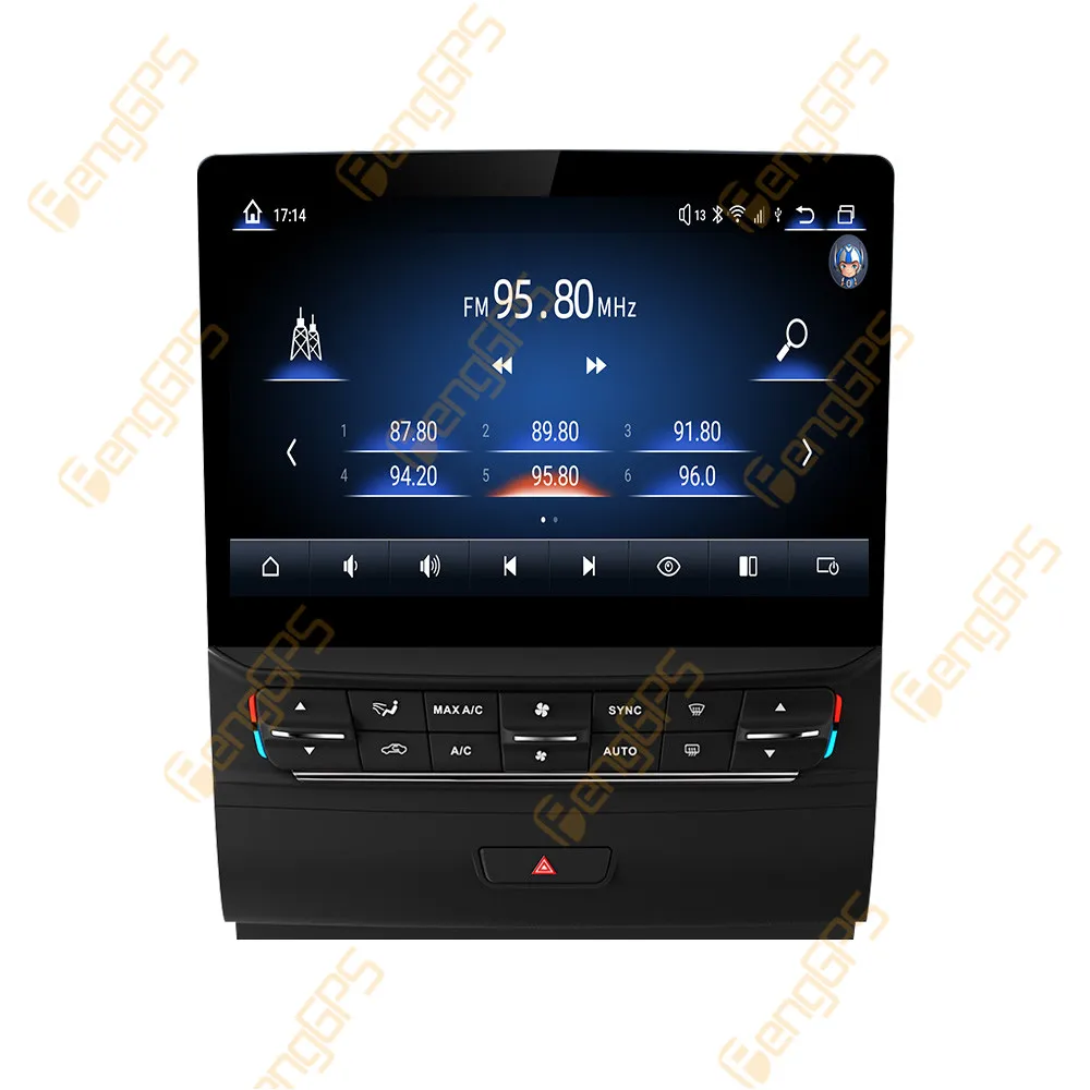 

10,26-дюймовый автомобильный радиоприемник Android 13 CarPlay для Maserati Quattroporte 2013-2016, мультимедийный плеер с сенсорным экраном, GPS, DSP, головное устройство BT