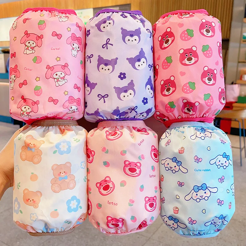 Sanrio Cinnamoroll Sleeve Autumn and winter girls anti-dirty and stain-resistant sleeve baby anti-oil waterproof sleeves