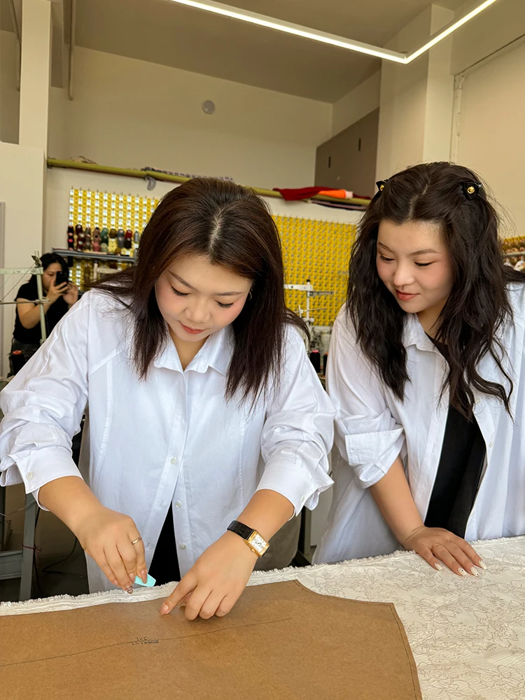 

Свободный крой, повседневный женский стиль, irt oulder Sve Insertion, дышащий хлопок, длинный свек, классический воротник на пуговицах