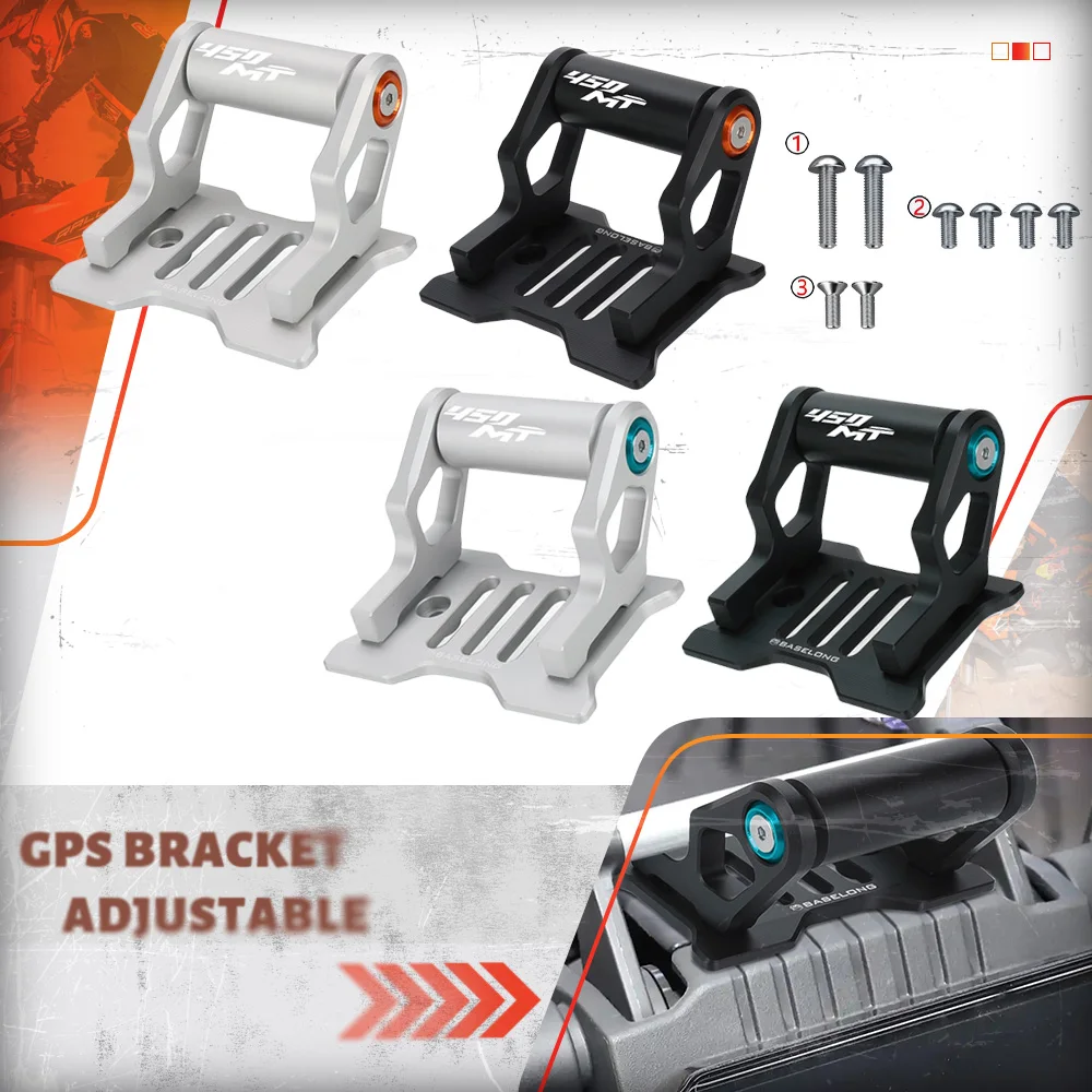 

IBEX450 для CFMOTO 450MT 450 MT 2024 2025 2026 держатель для телефона с ЧПУ GPS подставка для навигации IBEX 450 удлинитель 12 мм/22 мм
