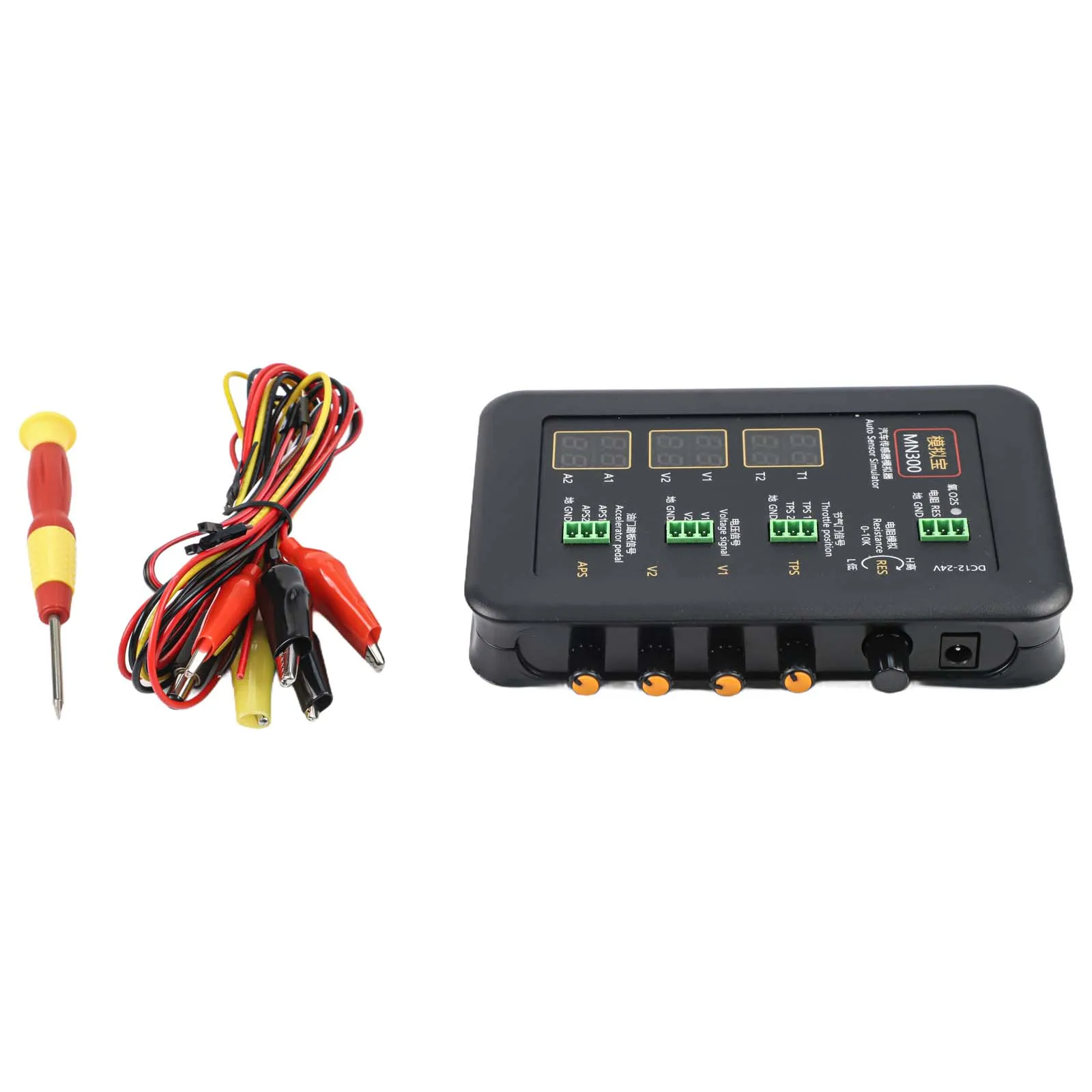 MN300 Automotive Diagnostic Simulator Supporting Throttle Position Sensor for tps Three Wire Configuration and Dual Voltage
