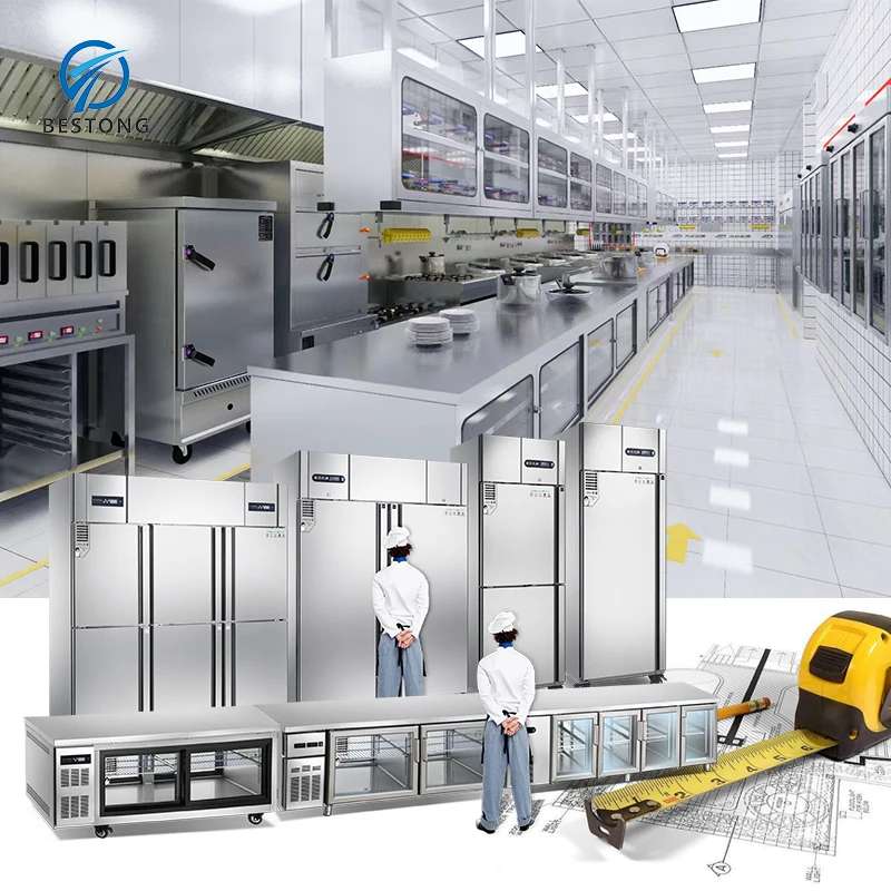 

Commercial Kitchen Restaurant Equipment Food Equipment for Hotel Catering Complete Full Set Solution