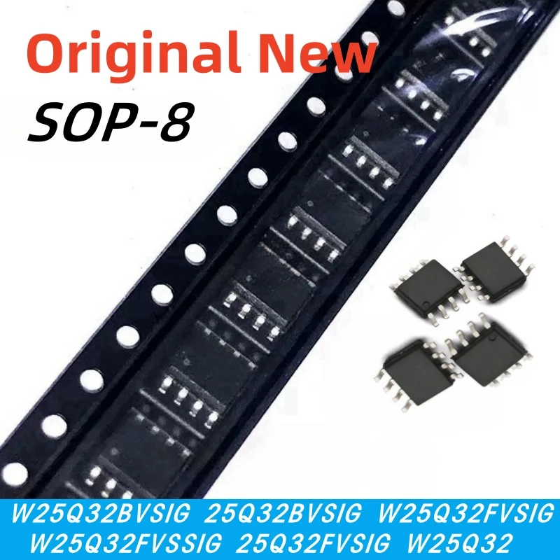 

10pcs 100% New W25Q32BVSIG 25Q32BVSIG W25Q32FVSIG W25Q32FVSSIG 25Q32FVSIG W25Q32 sop-8 Chipset