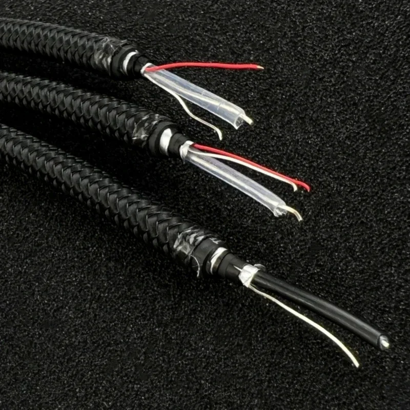 Audiofilski zbalansowany kabel Dragon XLR PSS Pure Silver HiFi Audio Interconnect Line z systemem rozpraszania hałasu