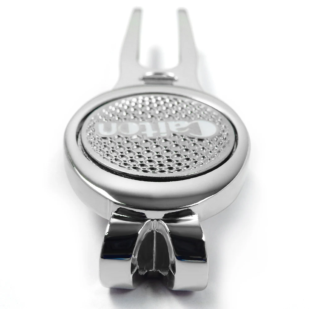 

Golf Training Aids Golf Tool Putting Green Fork Silver for Golfer Golf Marker Pitch Golf Pitchfork Golf Divot Tool Ball Fork