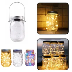 Waterproof LED Solar Fairy Light for Mason Jar Lid For Garden Christmas Outdoor Party Wedding Patio Lawn Decor Lighting No Jars