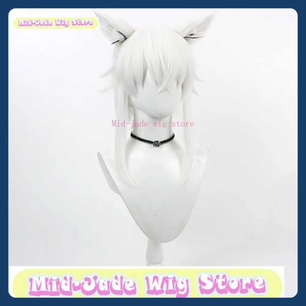 วิกผมมิด-เจด โฮโลลีฟ ฟุบุกิ ชิราคามิ วิกคอสเพลย์ อนิเมะ เกม บทบาทสมมติ ผมสังเคราะห์ อุปกรณ์ประกอบชุดแฟนซีงานปาร์ตี้ฮาโลวีน