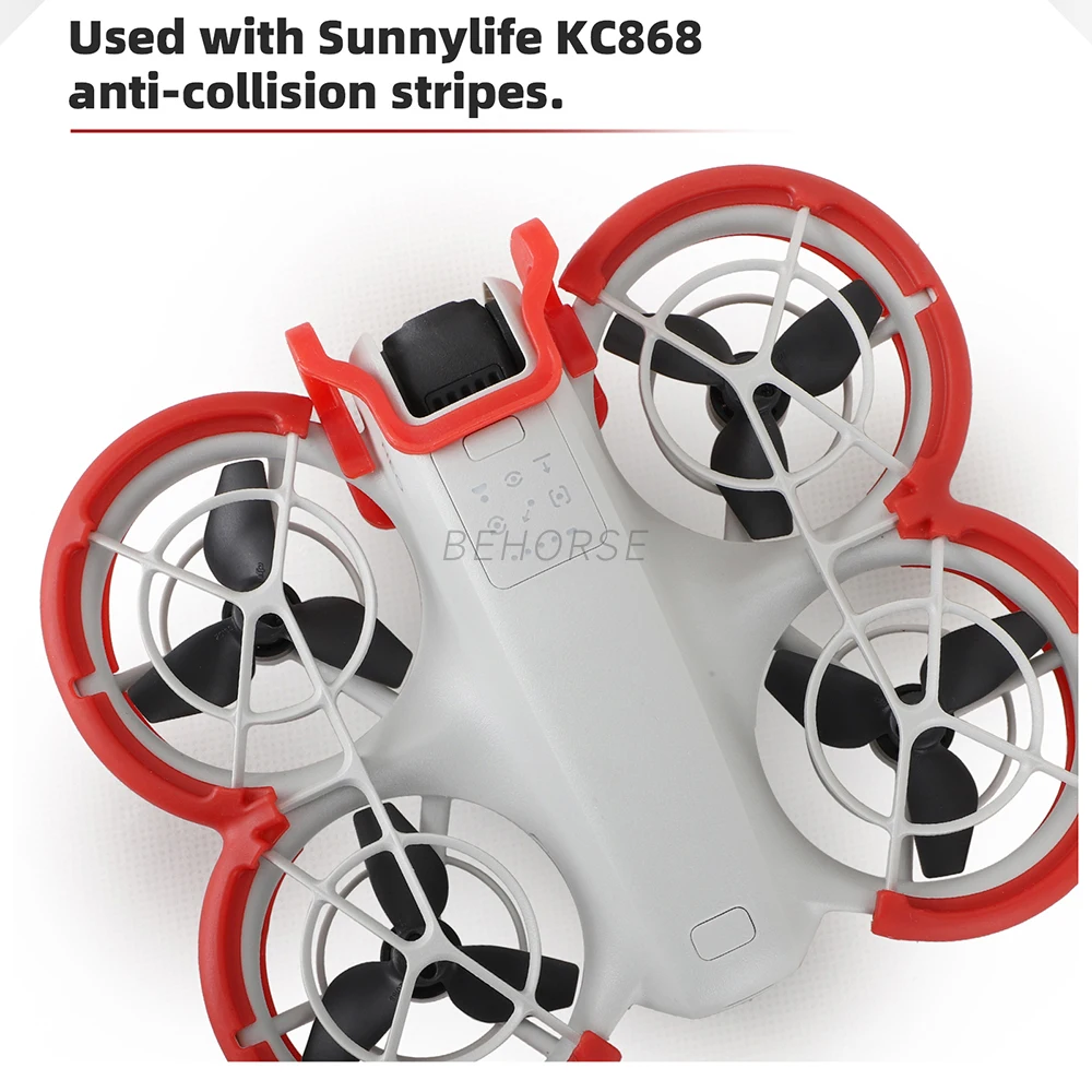 Barra protectora de lente de cardán anticolisión para DJI Neo, barra de parachoques de plástico para accesorios de Dron DJI Neo