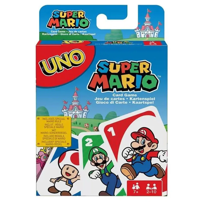 ONE FLIP! Board Games UNO H2O Cards Harry Narutos Super Mario Christmas Card Table Game Playing for Adults Kid Birthday Gift Toy