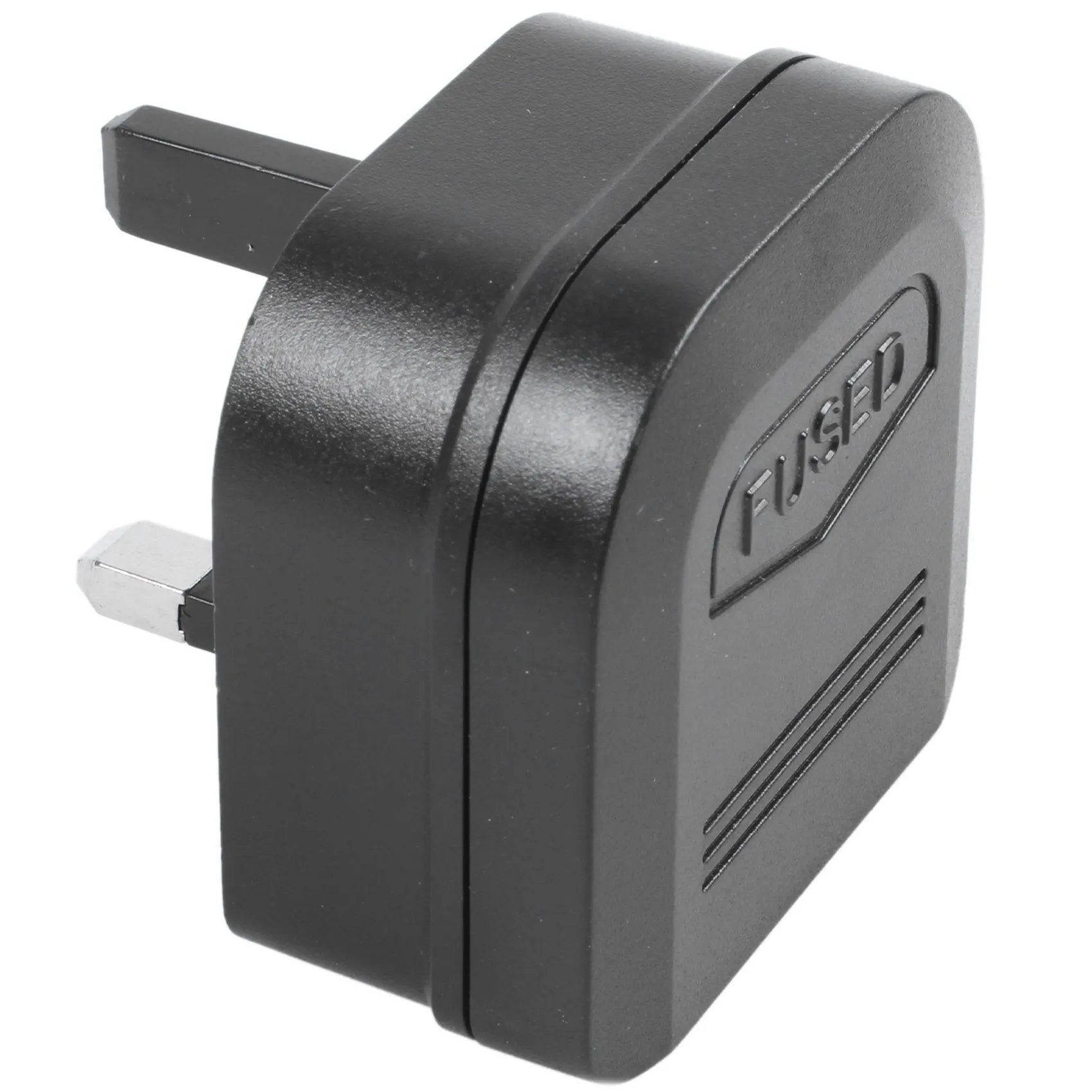 2X Euro 2 Pin To 3 Pin Converter Plug Adapter Black-A74Z