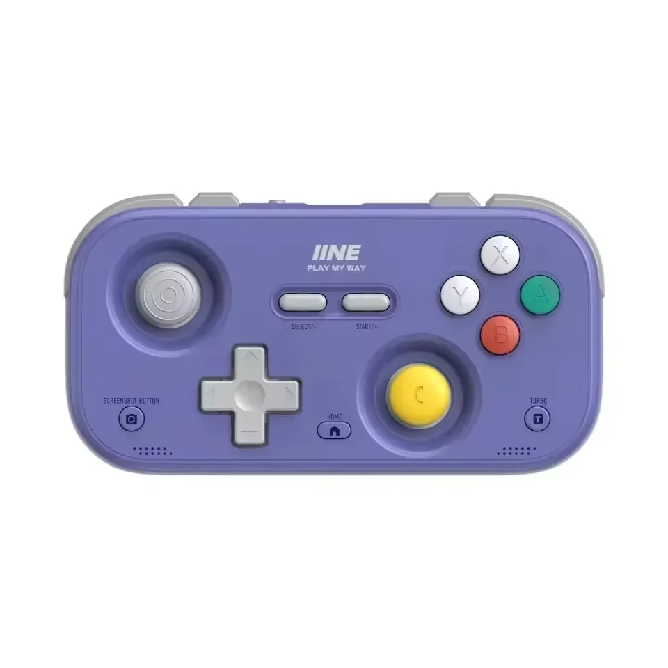 IINE Game Controller Retro Pocket Gamepad With 1000Hz Hall Joystick Portable Mini Streaming Simulator For Switch2/Switch/Lite