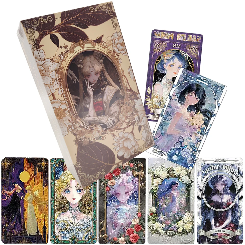

Sailor Moon Collection Card Fantasy Campus Comedy Girl Anime Limited Edition Card Peripheral Christmas Surprise Gift for Friends