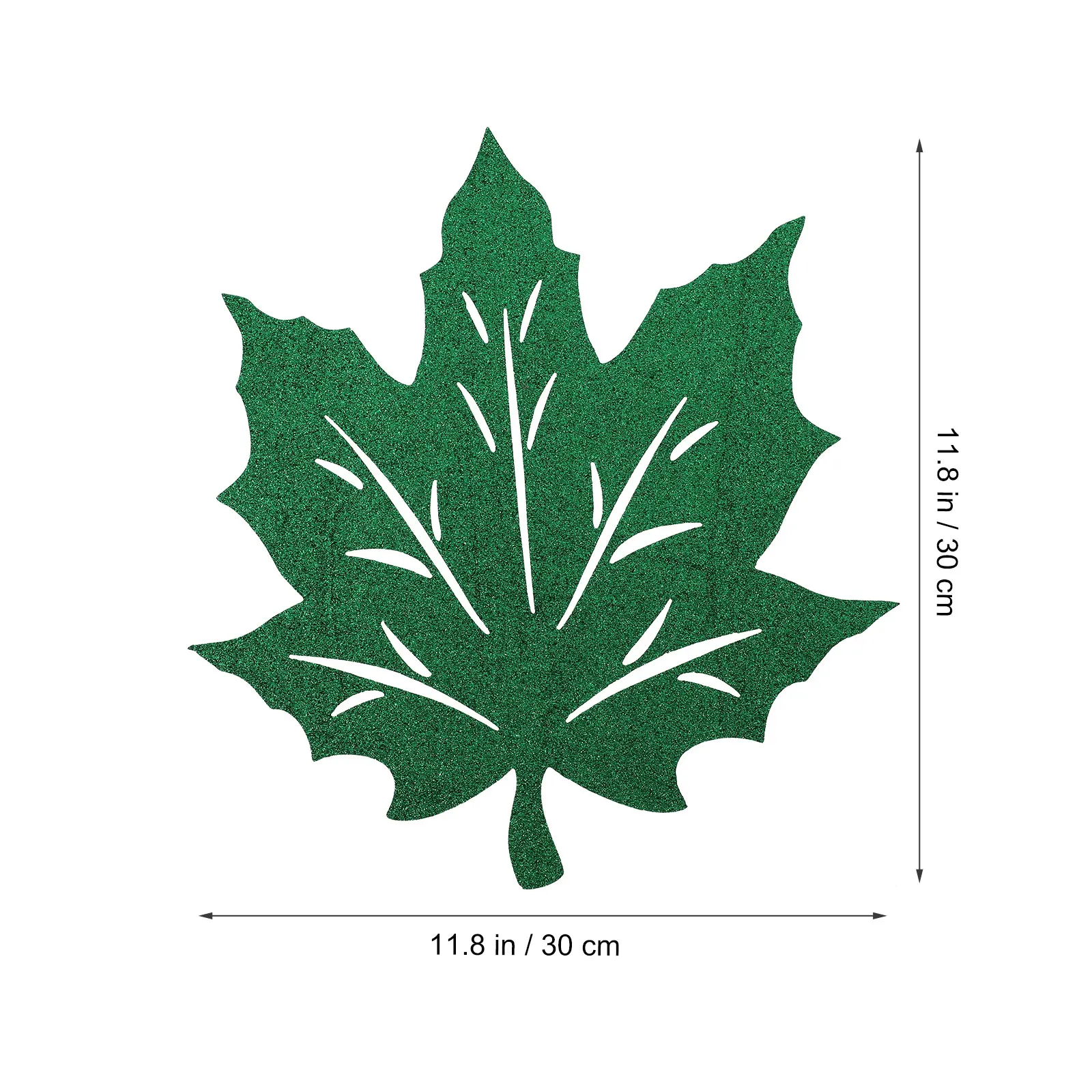 

2 Pcs Maple Leaf Placemat Mats Dining Room Table Pumpkin Placemats for Thanksgiving Non-woven Father