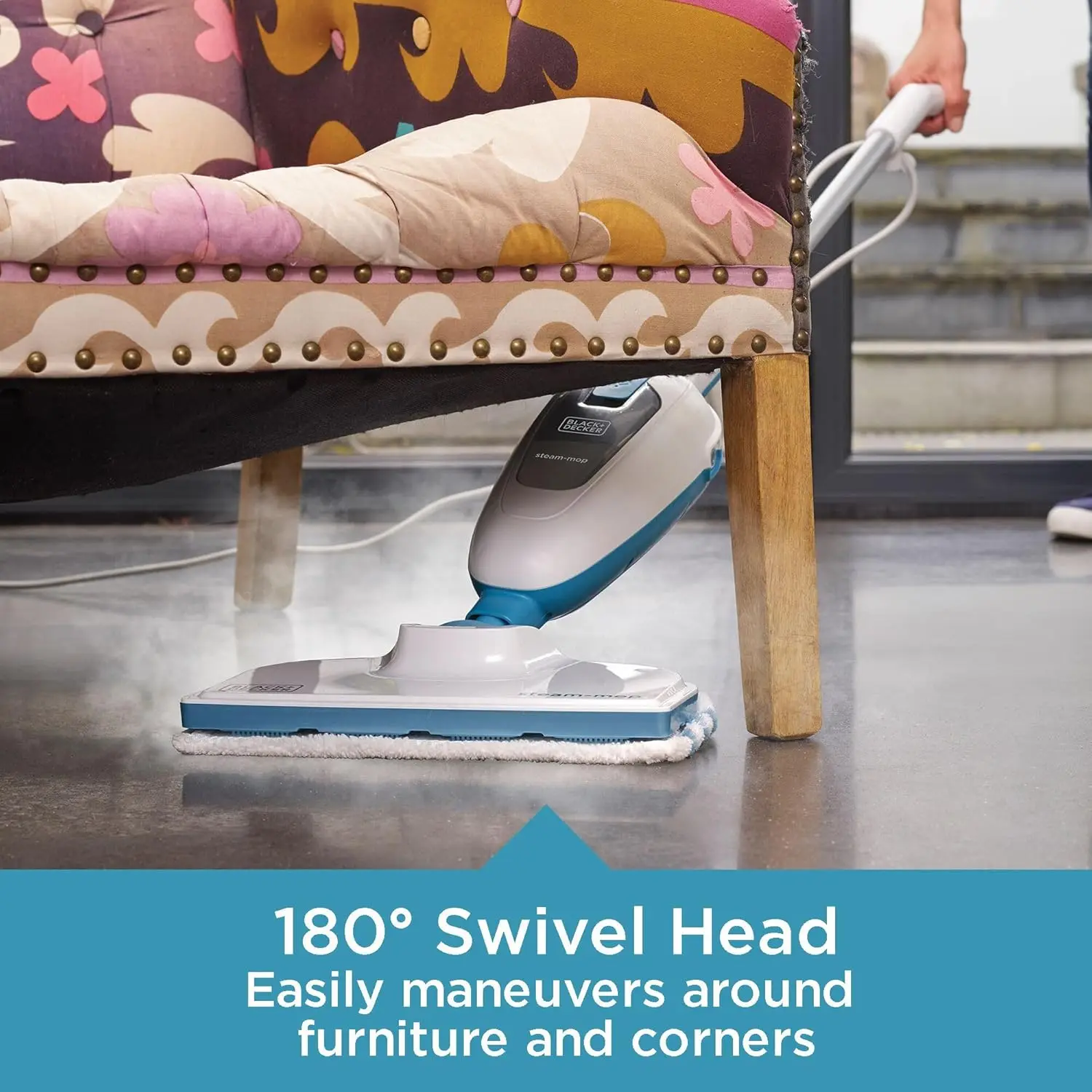 Steam Mop White HSM13E1