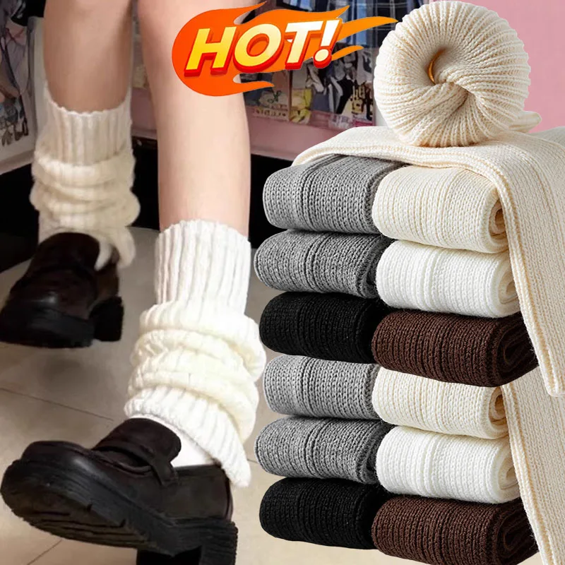 

Новые женские гетры Y2K, японские носки в стиле Лолиты, шерстяные вязаные чехлы для ног, грелки для рук, осень-зима, вязаные крючком носки, манжеты для ботинок
