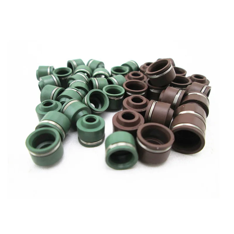 16PCS Motorcycle 100% Brand Valve Stem Oil Seal For YAMAHA XJR400 4HM 400 XJR 400 1993-2007 1994 1995 1996 1997 1998 1999 2000