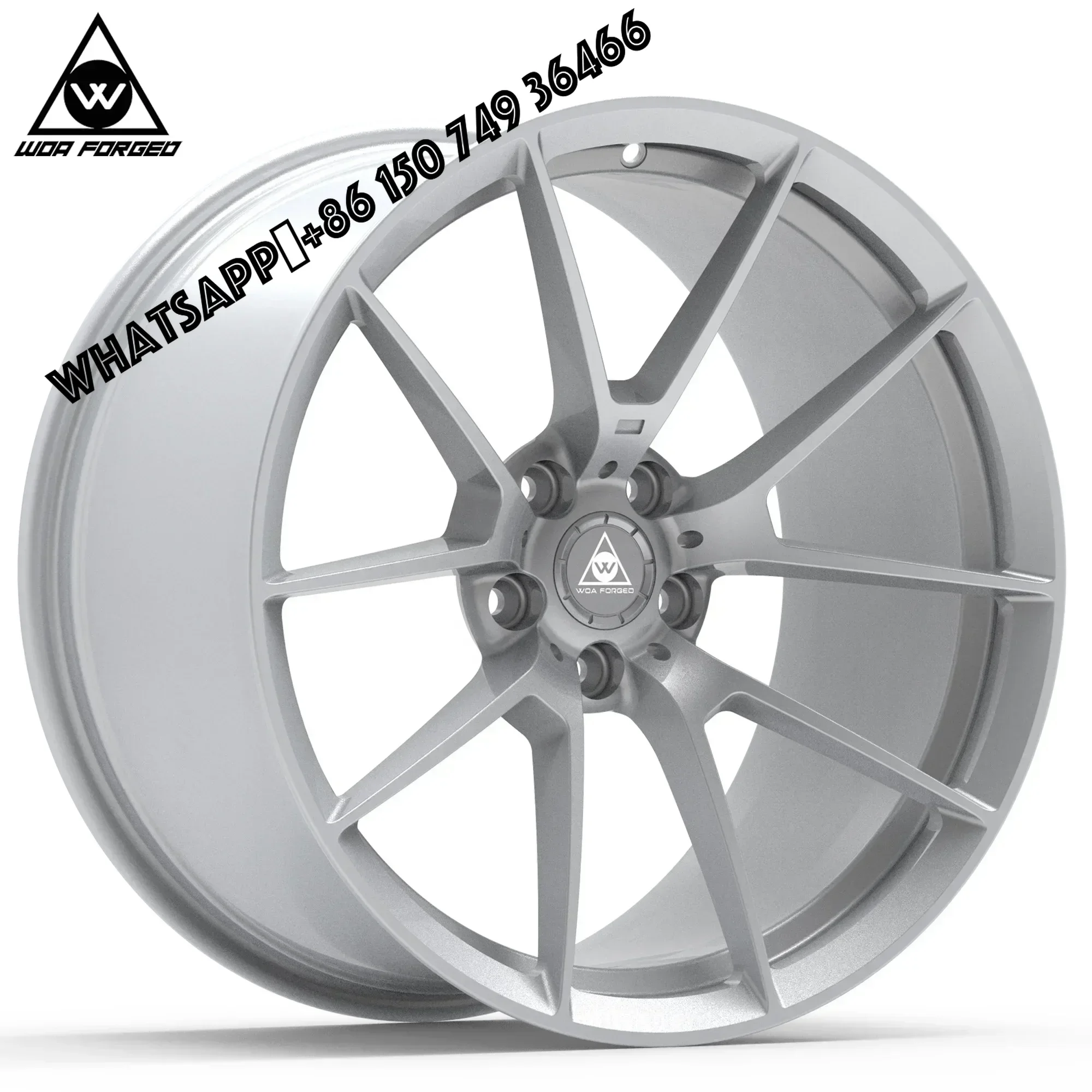 

6061-T6 WOAFORGED Custom One Piece Forged Matte Black Wheel Rims 19 20 21 22 Inch 5x112 5x120 Car Wheels for bmw