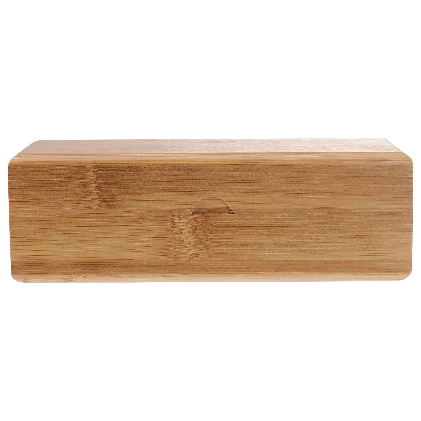 

1Pcs Bamboo Sunglasses Case Portable Lightweight Eyewear Storage Glasses Khaki Bamboo Spectacle Box