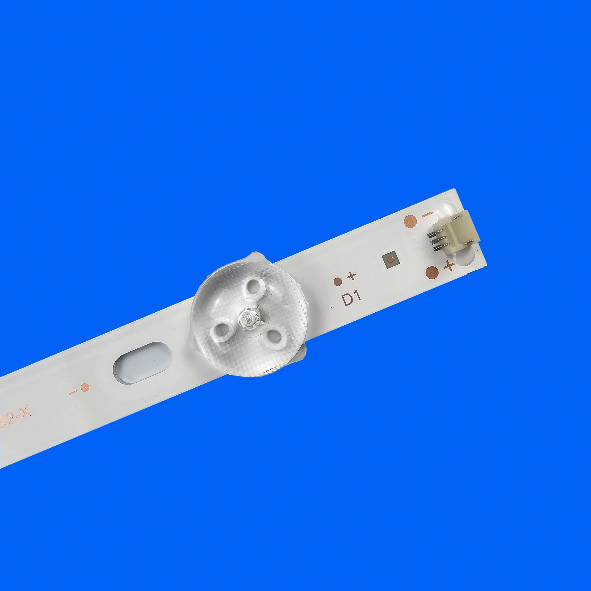Kit Strisce LED Retroilluminazione Per TV 43″ – 4 Pezzi Da 10 LED, Compatibile Con Philips 43PUS6554/6504/7555/7505/6754/7304
