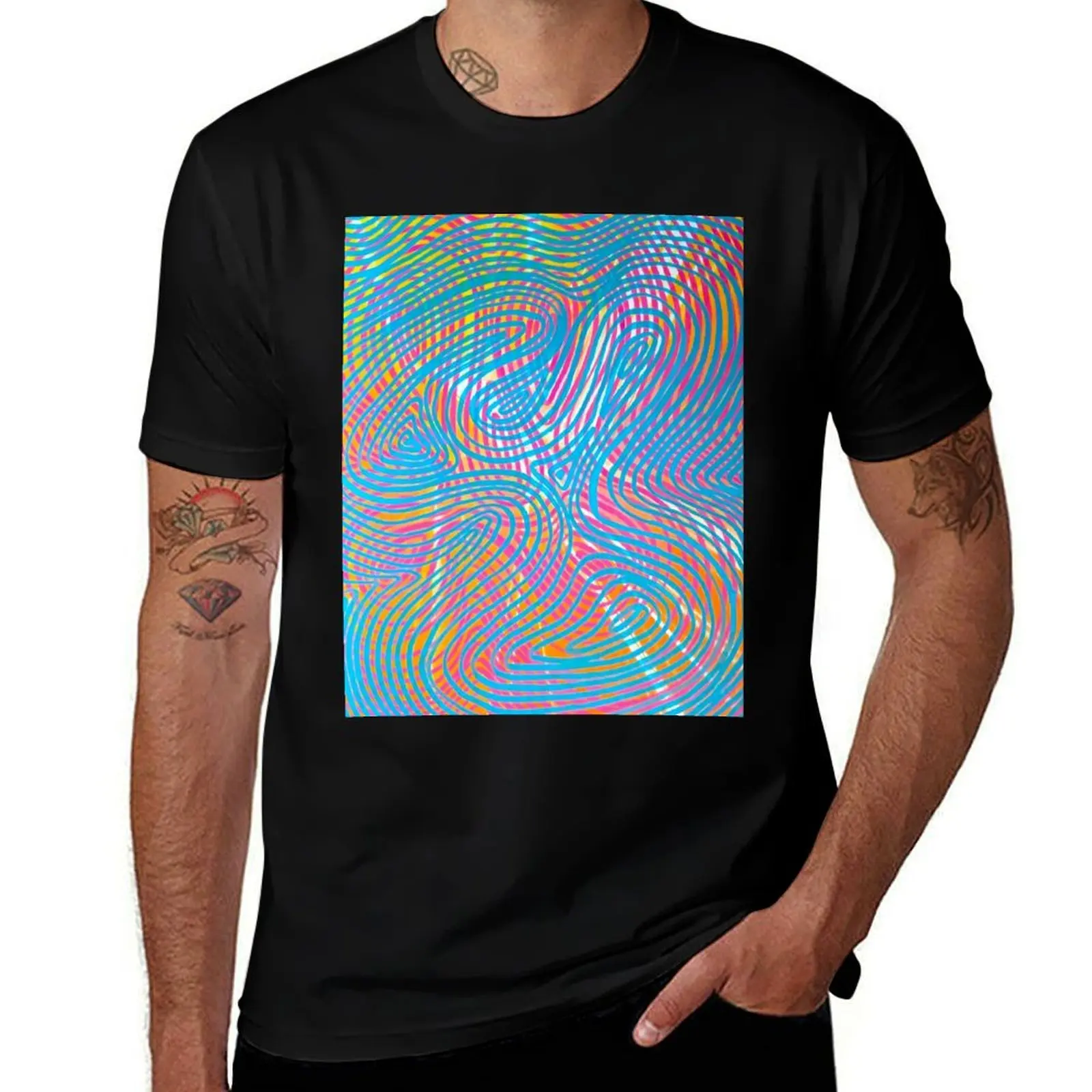 

Oceanic Swirls T-Shirt anime T-shirts man Louboutins shirts graphic tees mens graphic t-shirts anime