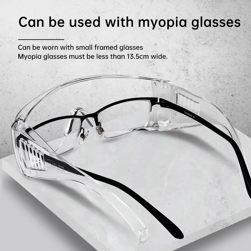 1PCS Safety Goggles Shutter Ggoggles Shutter Protective Goggles for Dust Sand Wind and Splash Prevention for Daily Protection