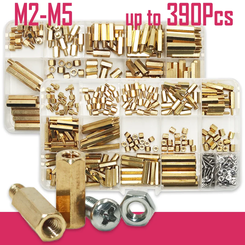 

​Brass Hex Motherboard Standoffs Phillips Spacing Screw Nut M2 M3 M4 Male Female Copper Spacer for Electronic DIY PCB Circuit