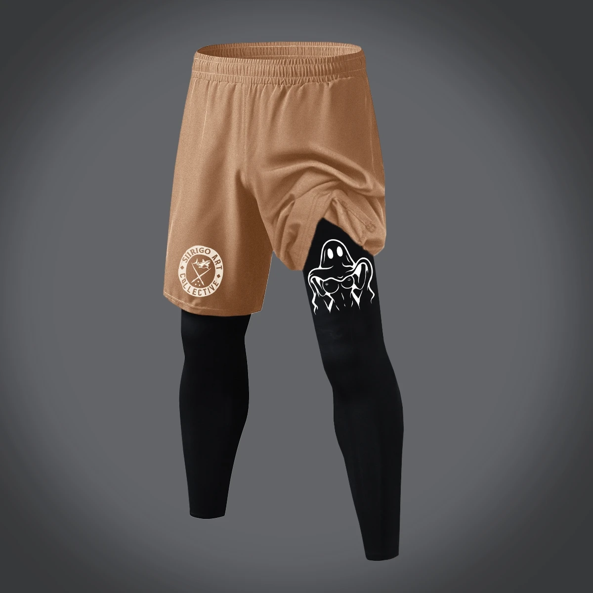 Heren Hardlopen 2 In 1 Dubbellaagse Joggingbroek Sportkleding Fitnessbroek Training Joggingbroek Herenkleding