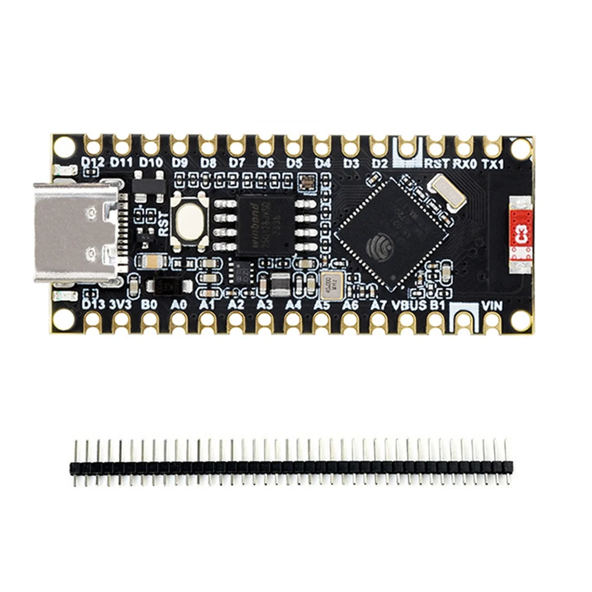 AU32-ESP32 S3 Nano Development Board ESP32-S3R8 Chip Compatible with for Arduino Nano ESP32 for IoT or Micro-Python