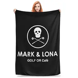 Marks & Lonas Golf Blanket Multiple Sizes Soft Fuzzy Plush  Throw Blankets for Couch Sofa and Bed