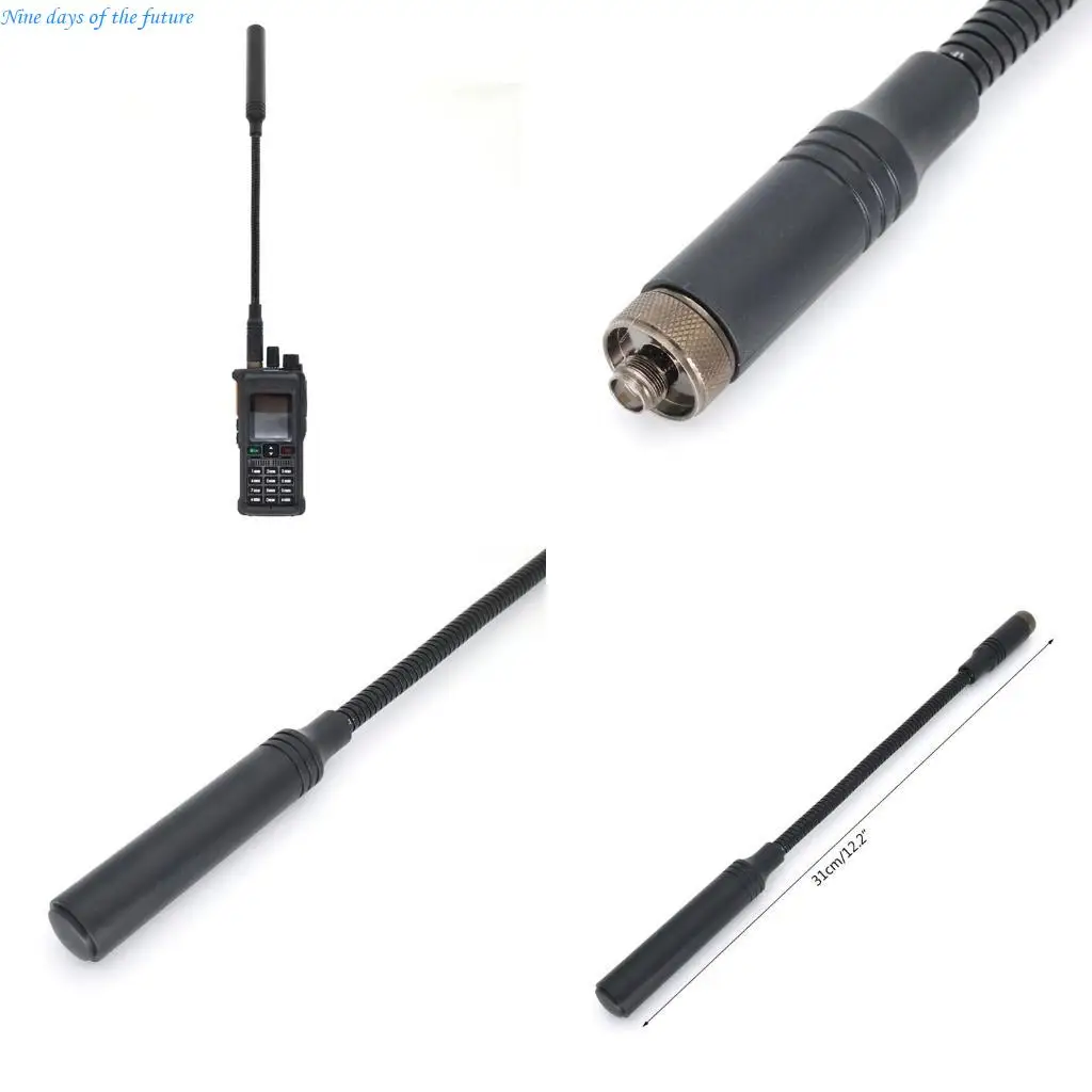 

VHF UHF Antenna For UV5R UV82 Radio SMA Female Folding Antenna E65A