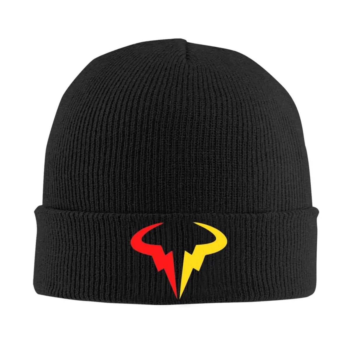 Popular Rafael Nadal RN Rafa Tennis Player Beanie Hats Retro Caps Men Women Kpop Knitted Hat Autumn Winter Warm Beanie Hat