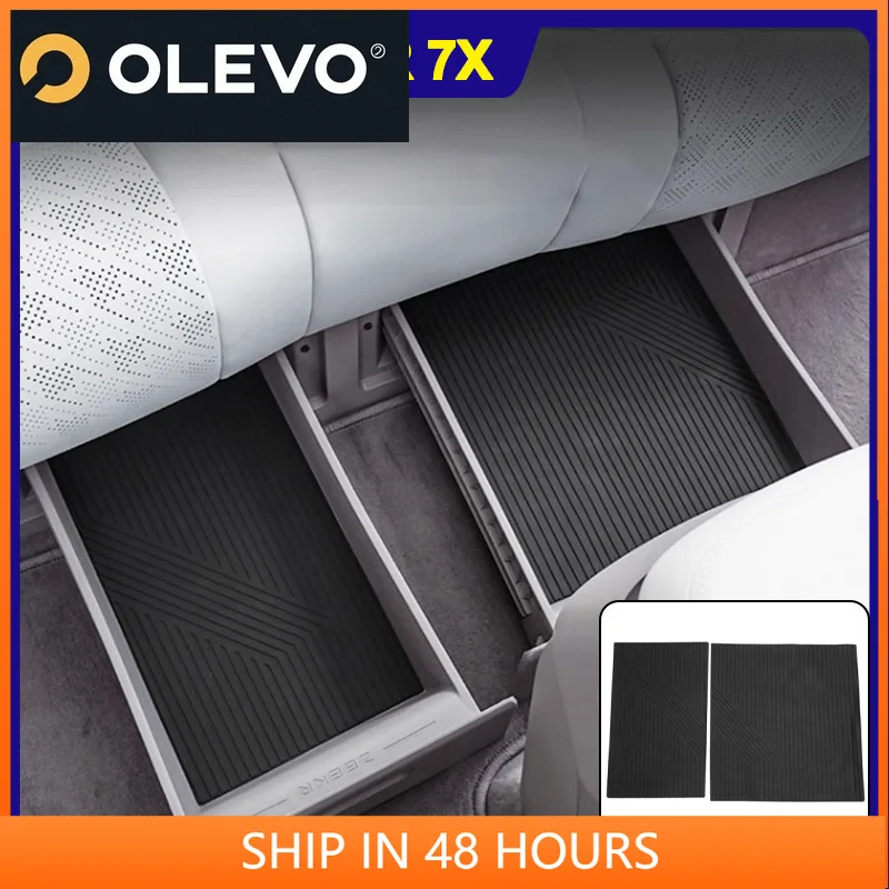 

For Zeekr 7X Rear Seat Storage Box Pad Dust Protection Pad Interior Modification Special Accessories ZEEKR zeekr 7X 7x zeekr7x