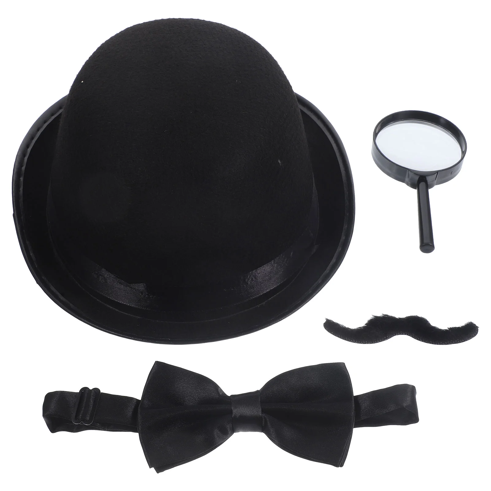 

Detective Modern Era Suit Magician Costume Cosplay Party Dress up Props Accessories Performance Kit Pretend Suits Boys