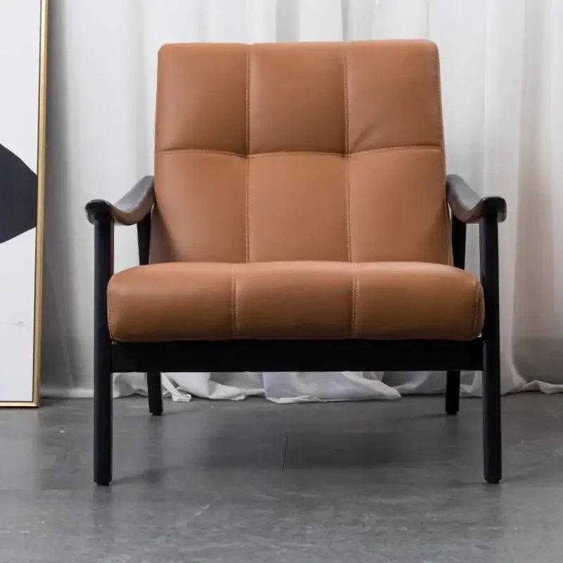 

Living Room Chairs Brown Classic Relaxing Modern Chairs Living Room Comfy Home Furniture