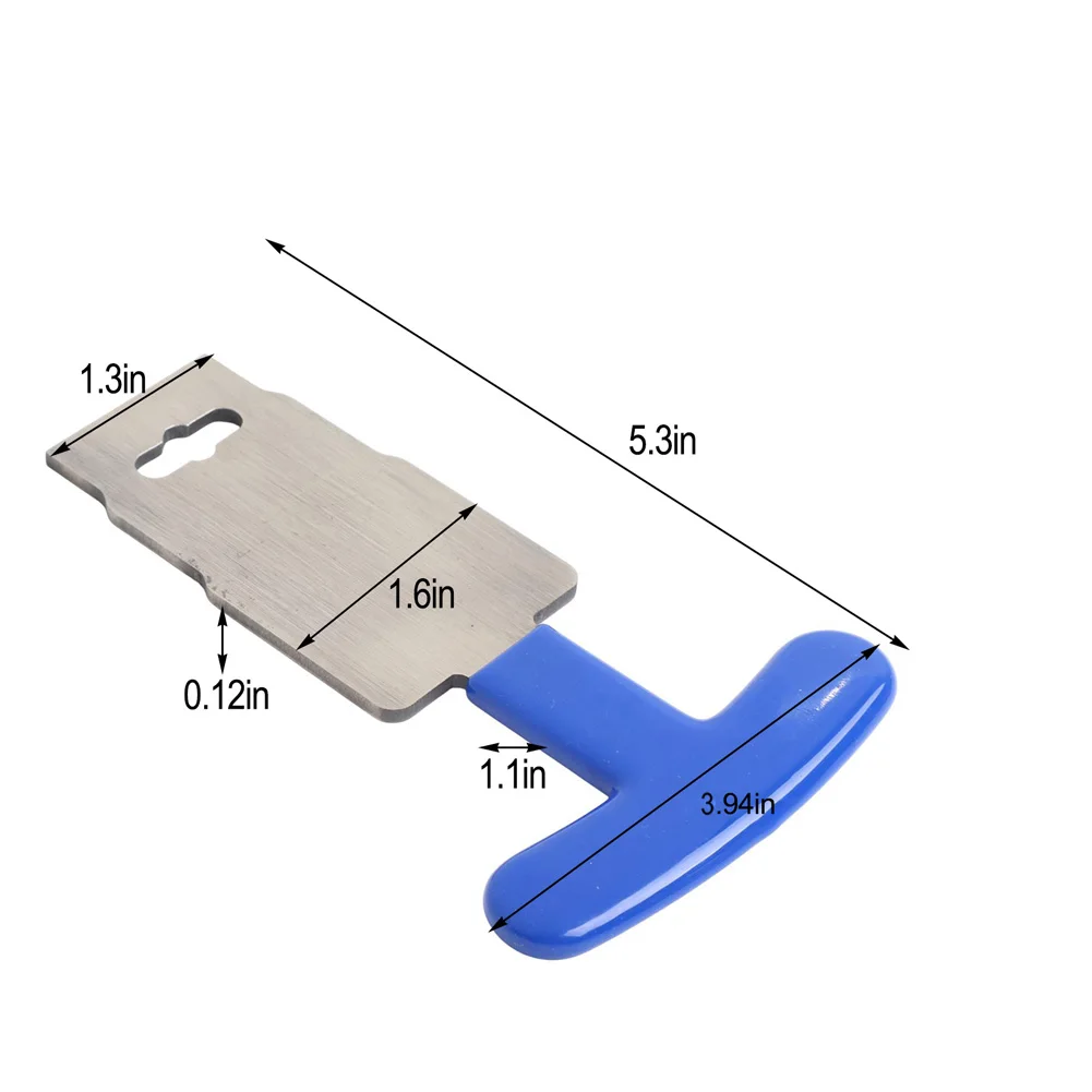3PCS Stainless Steel Pool Removal Tool With Handle Grip For Above&Inground Pool Spa Return Stoppers SP1419A-E