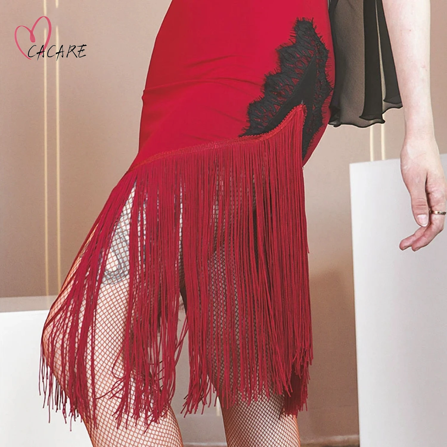 

Leotard Skirt Dancing Set Charleston Goodanpar Dance Dress Latin Ladies Dancewear Women Latin American Dances Fringe D1088CACARE