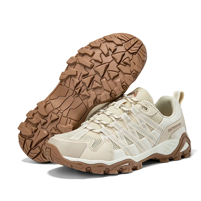 

Outdoor Men's Hiking Shoes, Mesh Breathable, Anti Slip, Wear-resistant Women's Hiking Shoes, Lightweight and Casual Sports Shoes