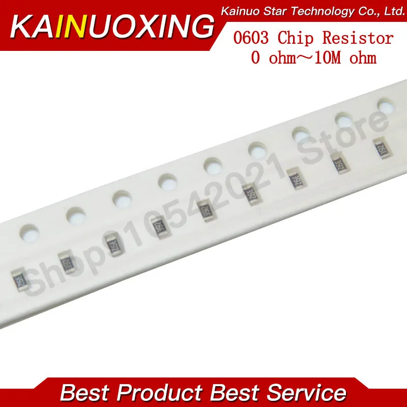 100Pcs 0603 Smd 1/8…