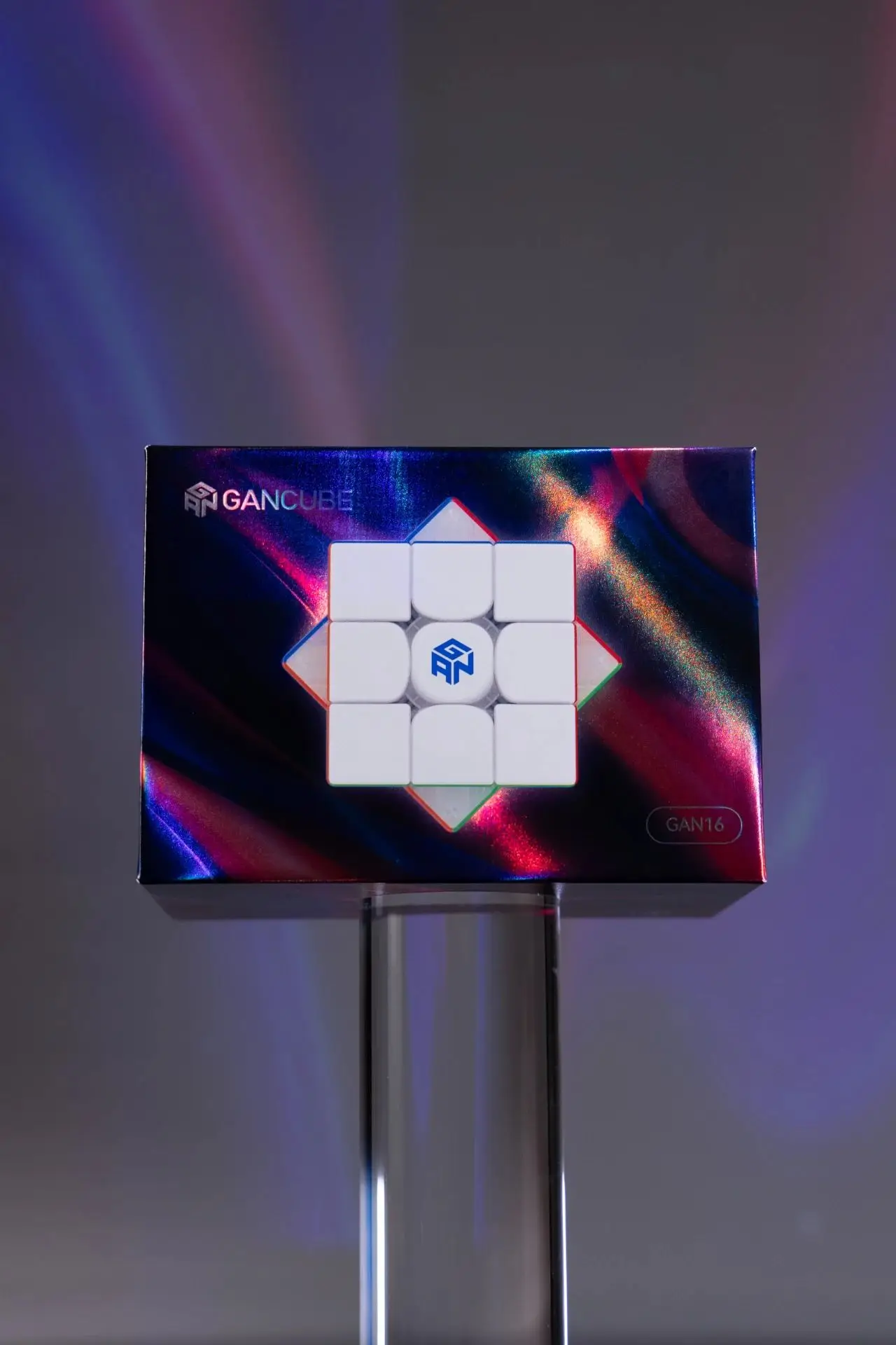Cubo GAN 16 Maglev MAX – Cubo Magnético UV De 56 Mm Con 124 Imanes Y Recubrimiento Brillante, Speed Cube De Competición Para Expertos