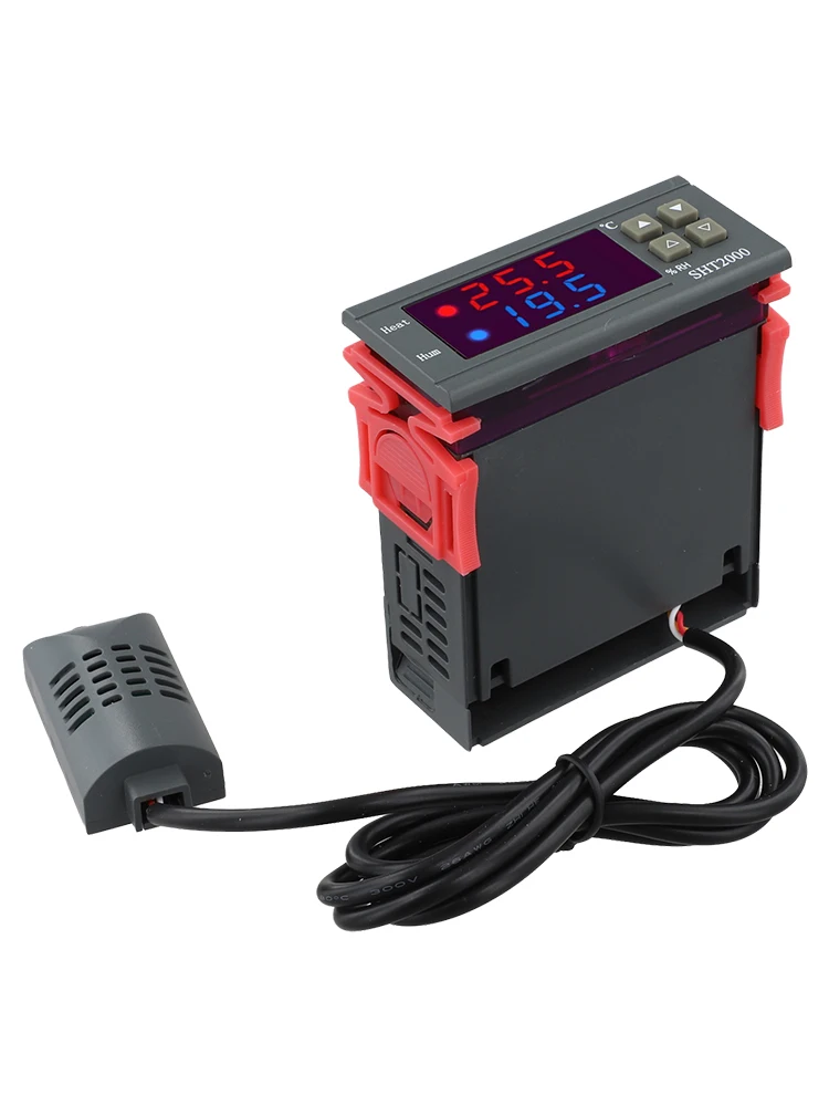 Temperature And Humidity Controller SHT2000 Intelligent Digital Display Temperature Humidity Controller Thermostat Tools Parts