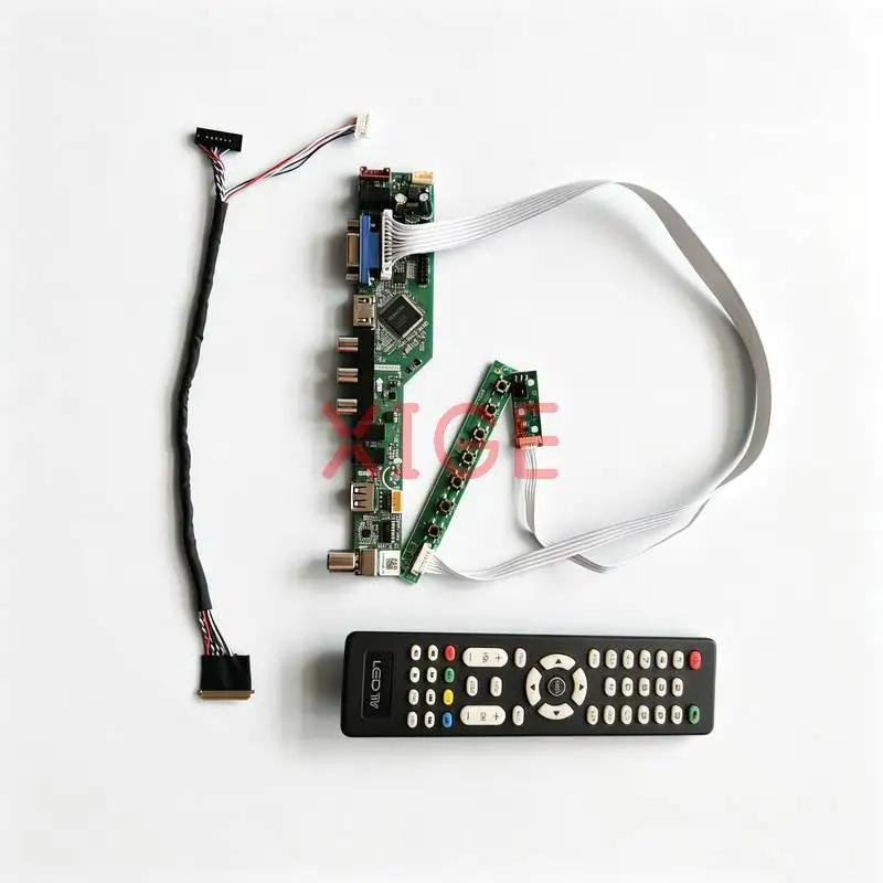 Drive Controller Board Fit N116B6 M116NWR1 N116BGE NT116WHM USB+AV+VGA+HDMI LVDS-40 Pin 1366*768 1366x768 Laptop Monitor Kit DIY