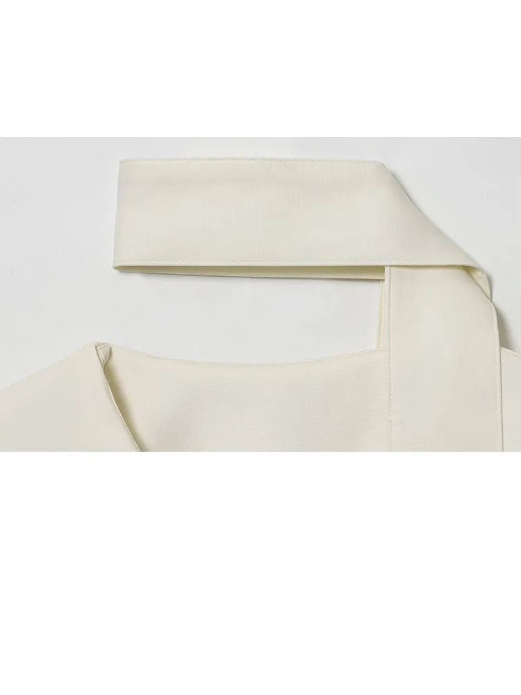 HH خريف شتاء المرأة وشاح طوق الخامس الرقبة السترة مصممة الصوف مزيج سليم صالح البدلة سترة مرتفعة الأساسية ملابس خارجية جديدة