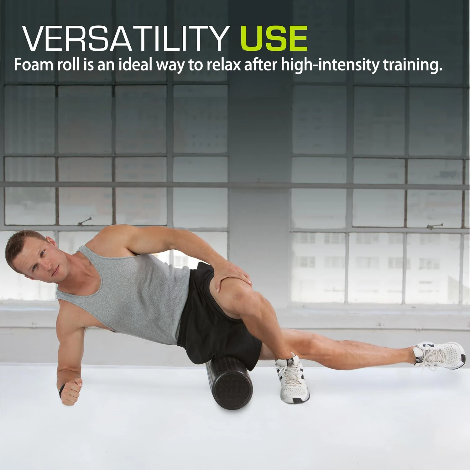 30/45/60CM Yoga Column Gym Fitness Pilates Foam Roller Exercise Back Massage Roller Muscle Release Fitness Equipment - view 6
