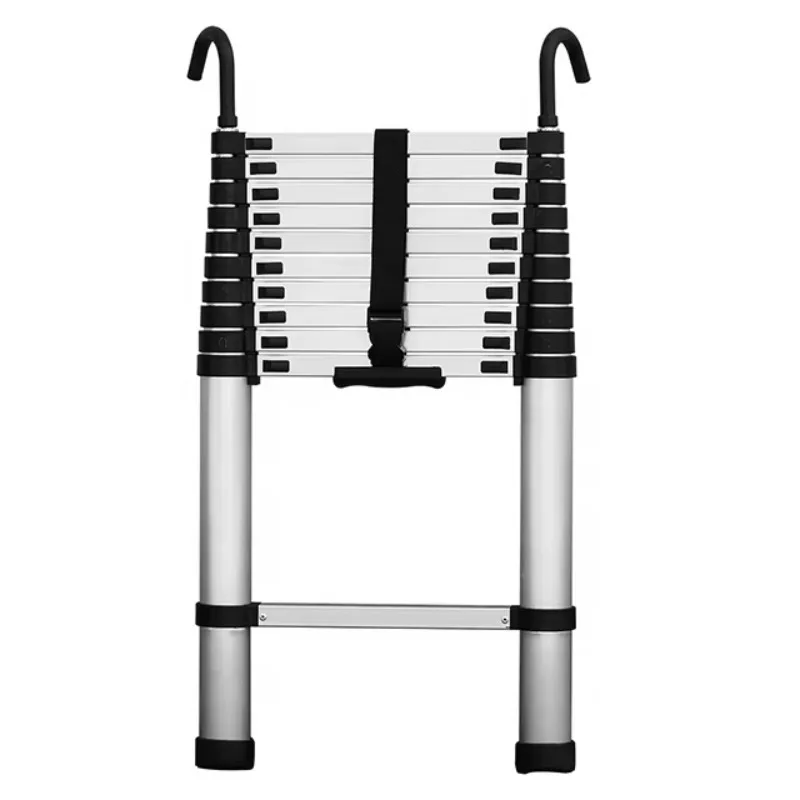 3.2m/10.5ft High Quality Hook Telescopic Ladder,aluminum Telescopic Ladder,telescopic Ladder Prices