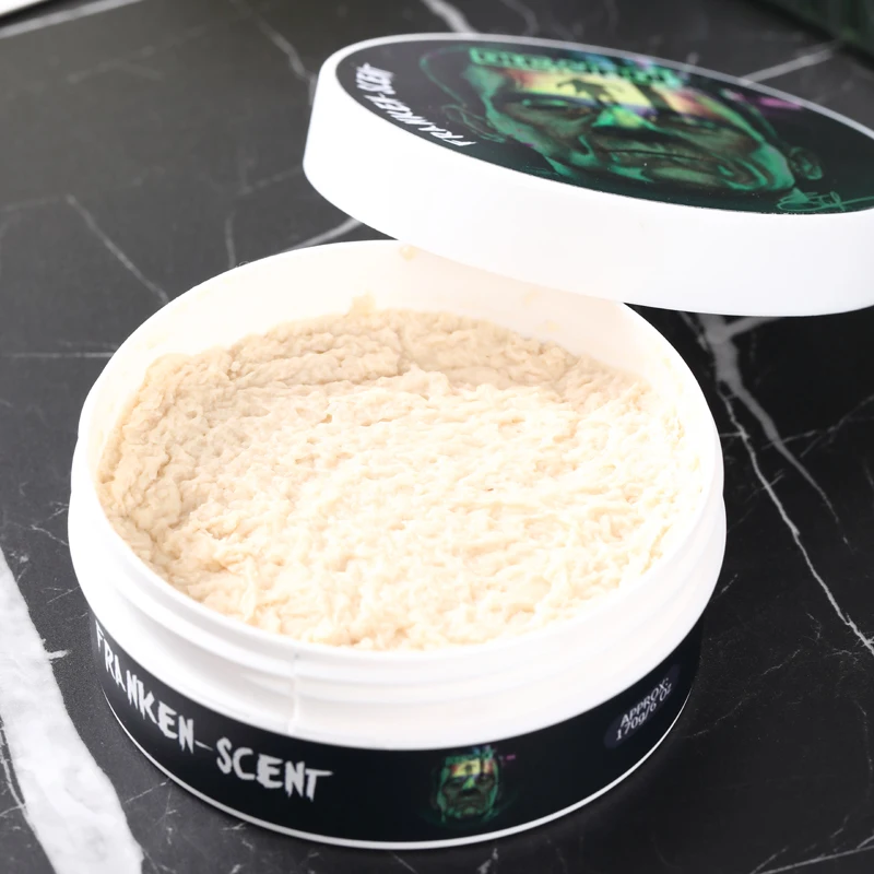 Luxurious Yaqi Franken Scent Artisan Mens Shaving Soap 170g, Handcrafted Wet Shaving Grooming Essential