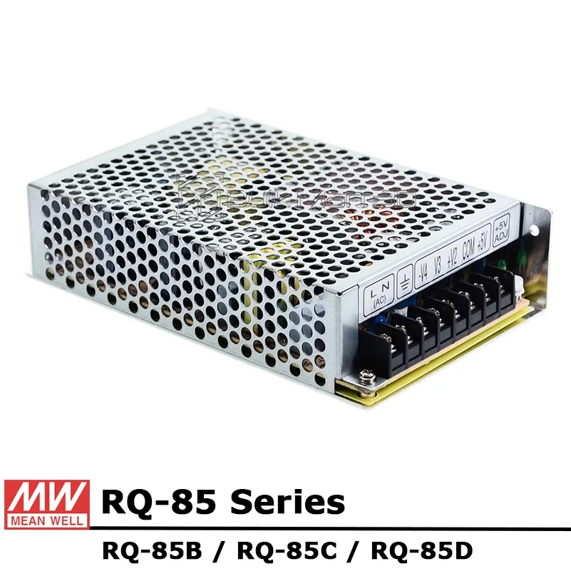 Meanwell RQ85 Switching Power Supply 85W Quad Output Mean Well MW RQ-85B RQ-85C RQ-85D