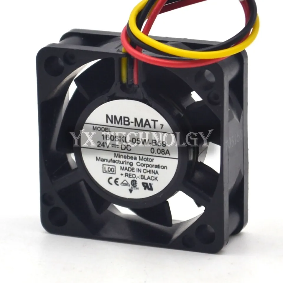 For NMB 1606KL-05W-B59 4015 40MM 24V 0.08A Three Line Drive Cooling Fan For NMB-MAT 40*40*15MM