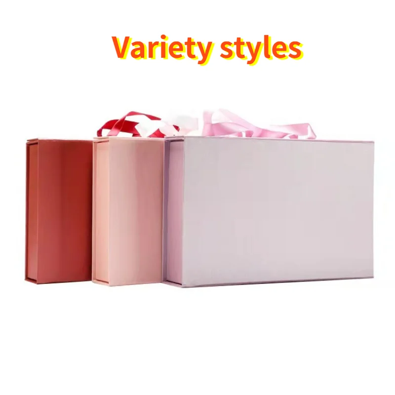 Large Size Folding Gift Box Cardboard Box Clothing Underwear Packaging Box Flash Special Paper Gift Box Bags for Packaging