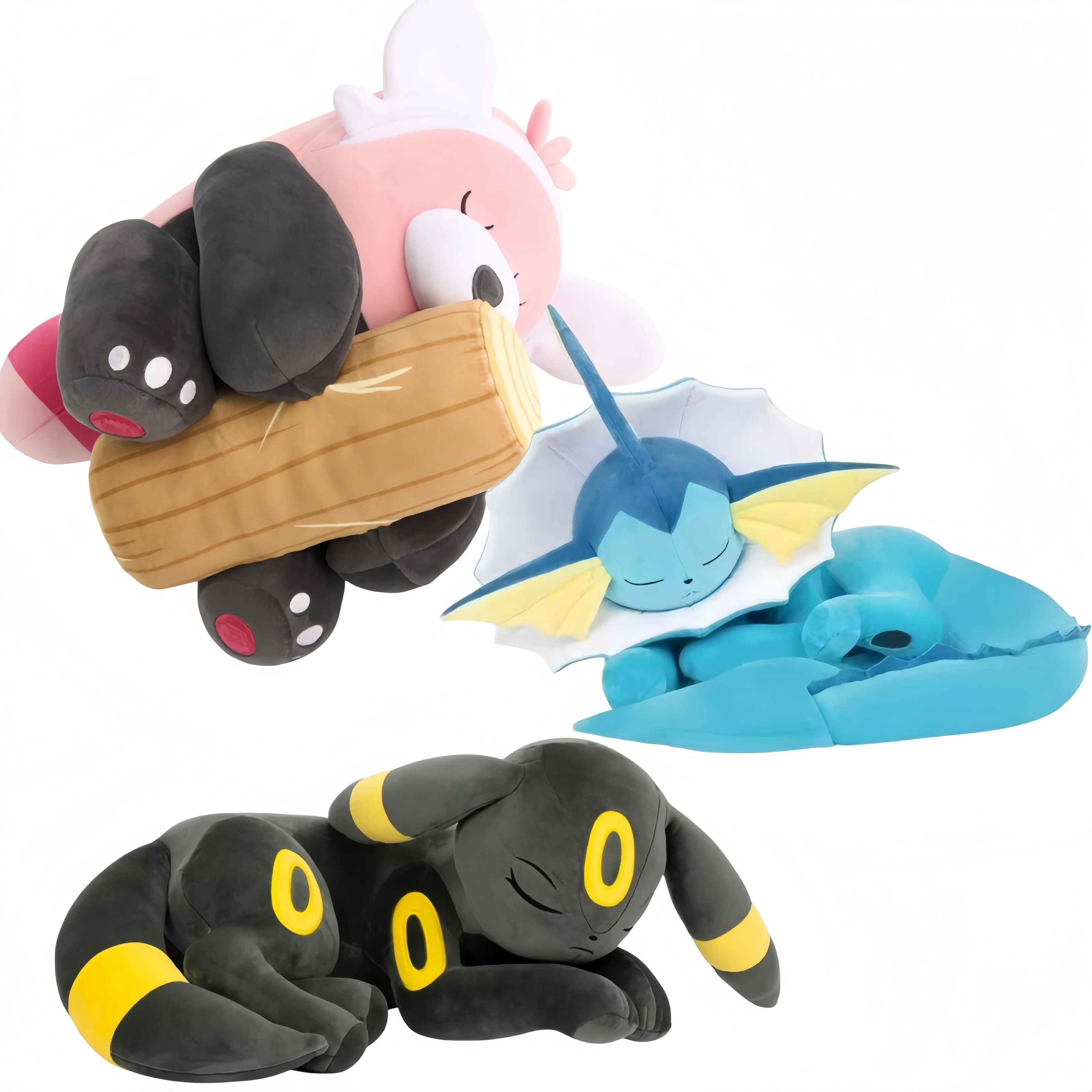 50cm Umbreon Sleep Plush Toy Vaporeon Bewear Eevee Peluche Sprigatito Piplup Pachirisu Flareon Sylveon Charizard Stuffed Doll view 2