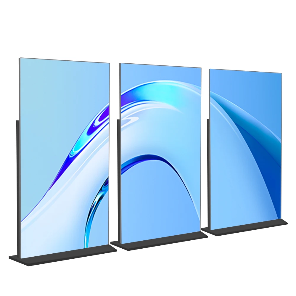 شاشة لمس LCD عالية السطوع 4K Android LCD داخلية 75 86 98 بوصة لافتات رقمية كاملة الشاشة